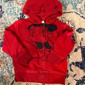 Gap Disney Mickey Mouse Zip-up Hoodie